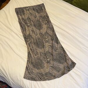 Zara Elegant Zebra Print Women's Skirt